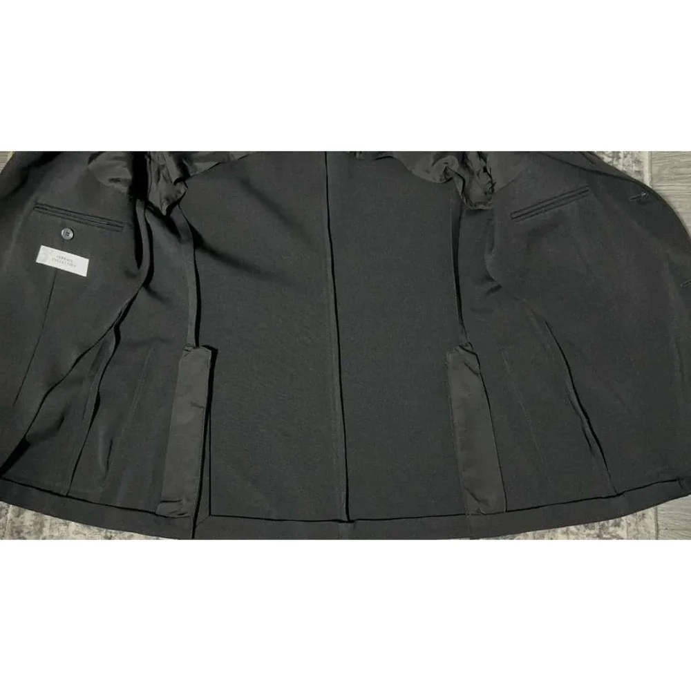 Versace Collection Men's Black Blazer Medusa Patch EU‎ 48 US 38 New